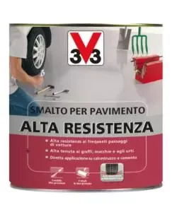 Acquista Ora Smalto pavimenti alta resistenza - bianco - litri 0,5